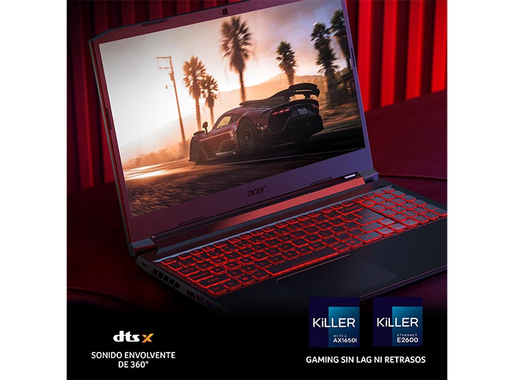 ACER NITRO 5 GAMING AN515-45-AR7Y-1 AMD RYZEN 5 16 GB RAM 512 GB SSD NVIDIA RTX 3050 15.6 OPEN BOX