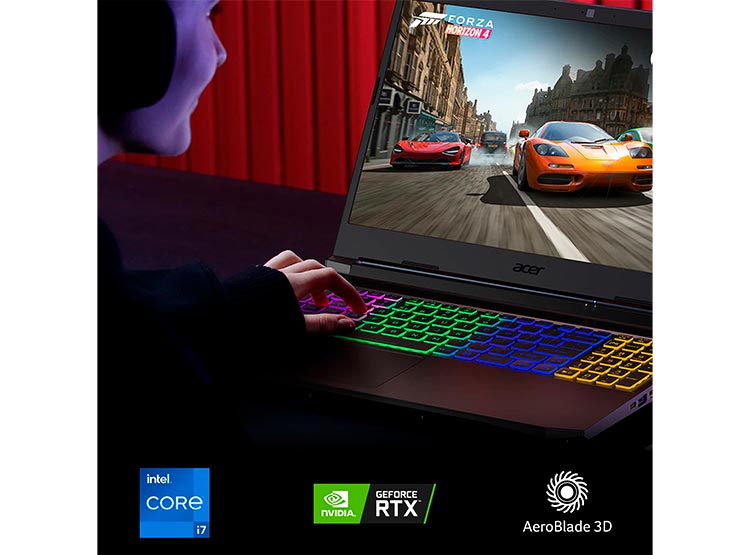 ACER NITRO 5 AN515 INTEL CORE I7 16 GB RAM 512 GB SSD NVIDIA RTX 3060 6GB 15.6 144Hz