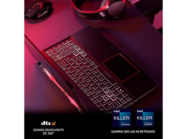 ACER NITRO 5 AN515 INTEL CORE I7 16 GB RAM 512 GB SSD NVIDIA RTX 3060 6GB 15.6 144Hz