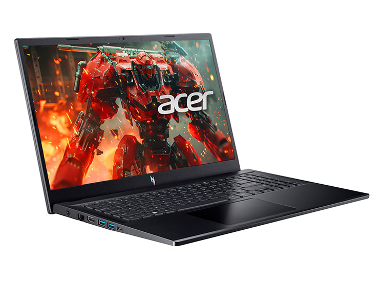 Acer Nitro V 15 - Intel i7-13620H - RAM 16GB DDR5 5200MHZ -SSD 512GB - RTX 4060 - 15.6" FHD IPS - Inglés - W11H - Black ( ANV15-51-789J)