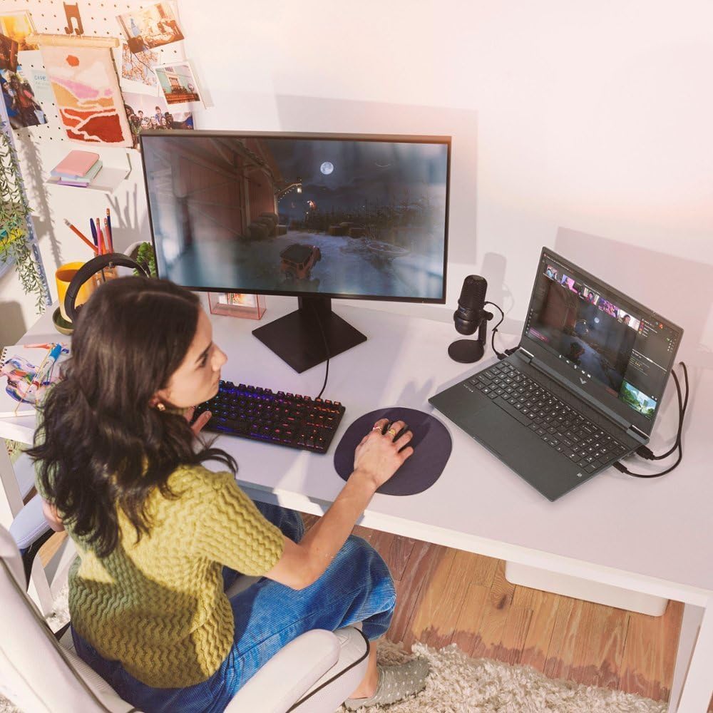 HP VICTUS 15-FB2063 AMD Ryzen 5  512GB SSD  8GB Ram  Radeon® RX 6550M  15″ FHD 144hz IMPORTADO 15 a 20 días hábiles