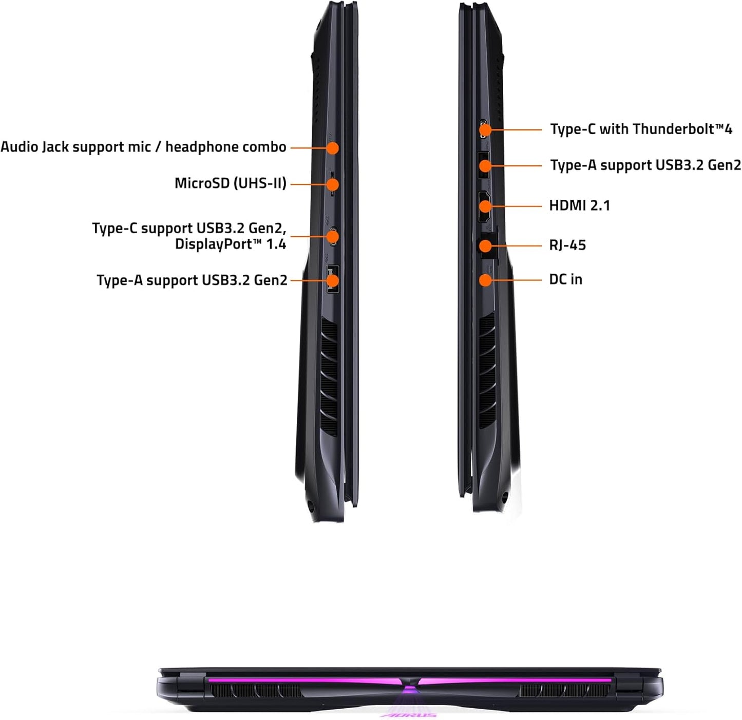 Aorus 16X 16" QHD+ 165HZ i7-13650HX 16GB RAM 1 TB SSD RTX 4060 IMPORTACION 15-20 DIAS HABILES