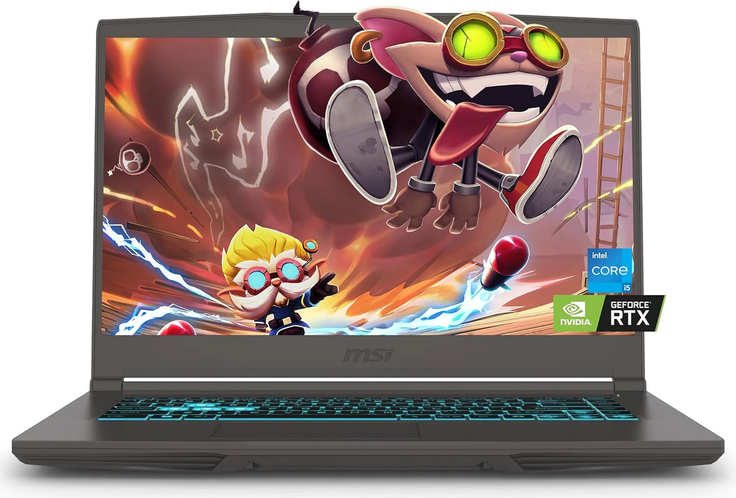 MSI Thin 15 (B13VF) - Intel Core i5-13420H - RAM 16GB DDR4 - SSD 512GB - RTX 4060 8GB - 15.6" Full HD (1920x1080) 144Hz IPS - Tecl. Inglés - W11H