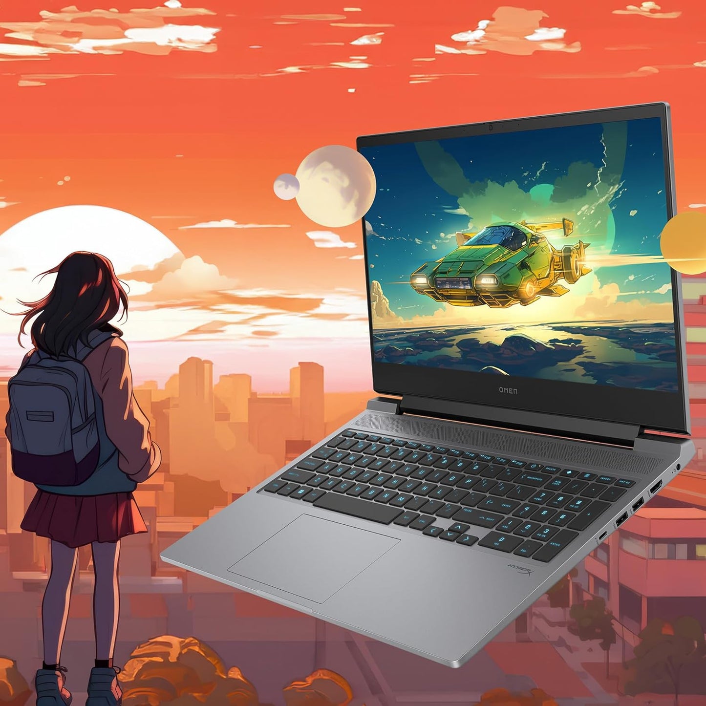 HP Omen 16-ae0075cl Intel Core i7-14700HX 16GB RAM 1TB SSD NVIDIA GeForce RTX 4070 144Hz IMPORTACION 15-20 DIAS HABILES