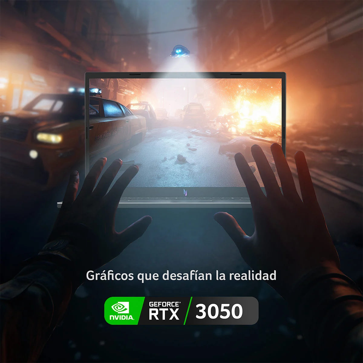 ACER NITRO V ANV15-51-53TQ-1 INTEL CORE I5 16 GB RAM 512 GB SSD NVIDIA RTX 3050 15.6 OPEN BOX