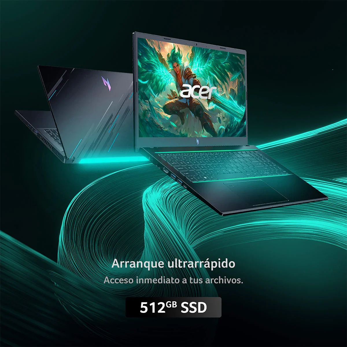 ACER NITRO V ANV15-51-53TQ-1 INTEL CORE I5 16 GB RAM 512 GB SSD NVIDIA RTX 3050 15.6 OPEN BOX