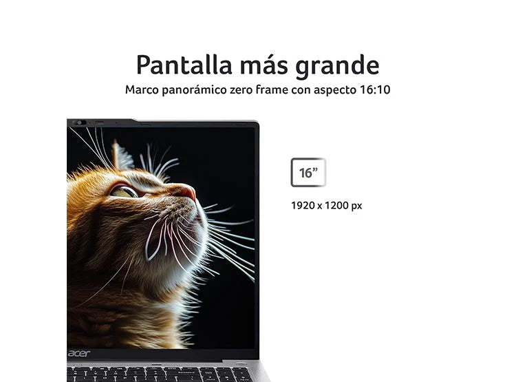 ACER ASPIRE LITE AL16-52P-589Y-1 INTEL CORE I5 16 GB RAM 512 GB SSD 16" OPEN BOX