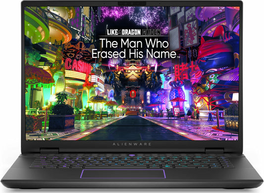 Alienware M16 R2 (2024) — Core Ultra 7 155H / RTX 4070 8GB (según imagen “DDR6”) TDP 140W / 16” QHD+ 240Hz (2560×1600) / 16GB DDR5 5600MHz / 1TB SSD – NUEVO OPEN BOX