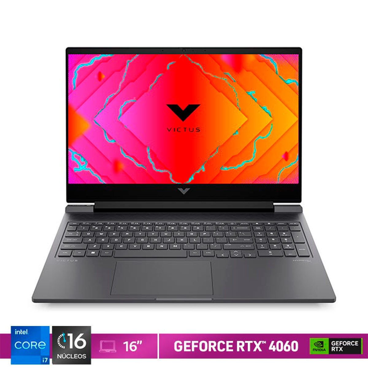 HP Victus 16-r1015la - 	Intel Core i7 - NVIDIA GeForce RTX 4060 - 16GB RAM - 1TB SSD