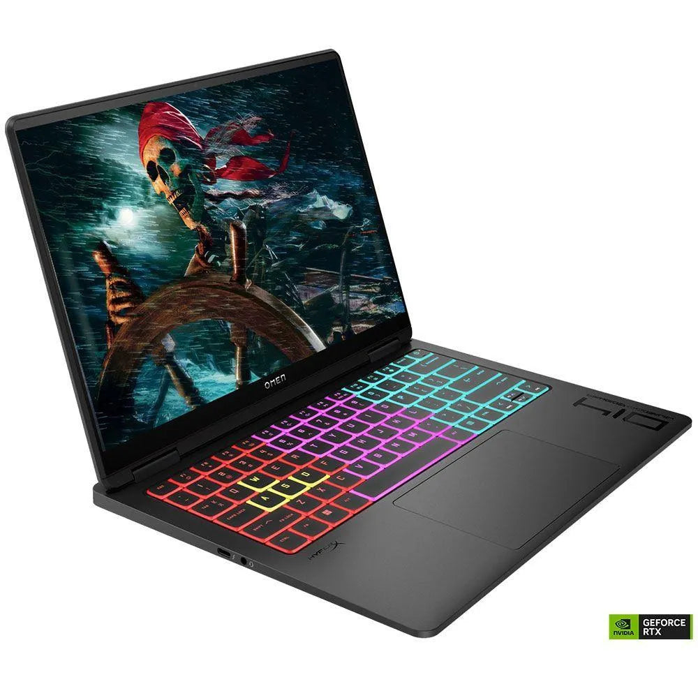 HP OMEN TRASCEND 14 OLED — ULTRA 9 1855H RTX 4070 8GB DDR6 14" 2.8K 120Hz 2880x1800 OLED 32GB DDR5 7467MhZ 1TB SSD – NUEVO OPEN BOX