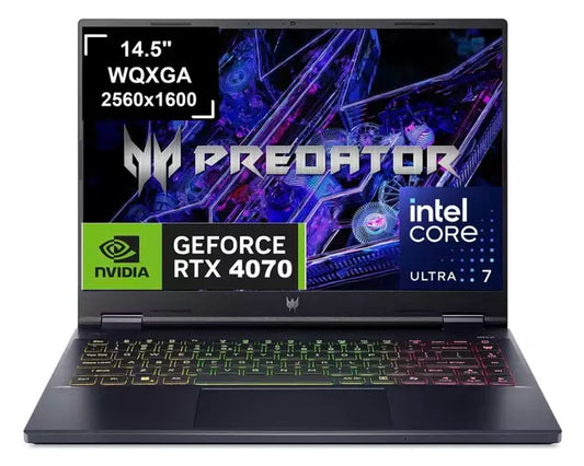 Acer Predator Helios Neo 14.5 Intel Core Ultra 7 NVIDIA RTX 4070 16GB RAM 1TB SSD (Grado A)