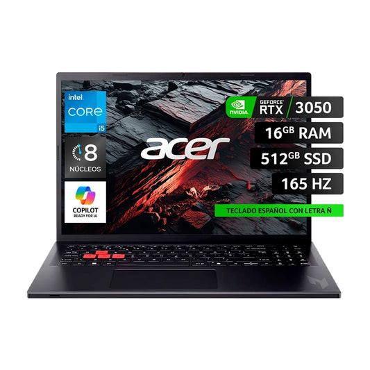 Acer Nitro Lite - Intel Core i5 - NVIDIA GeForce RTX 3050 - 16GB RAM -  512GB SSD