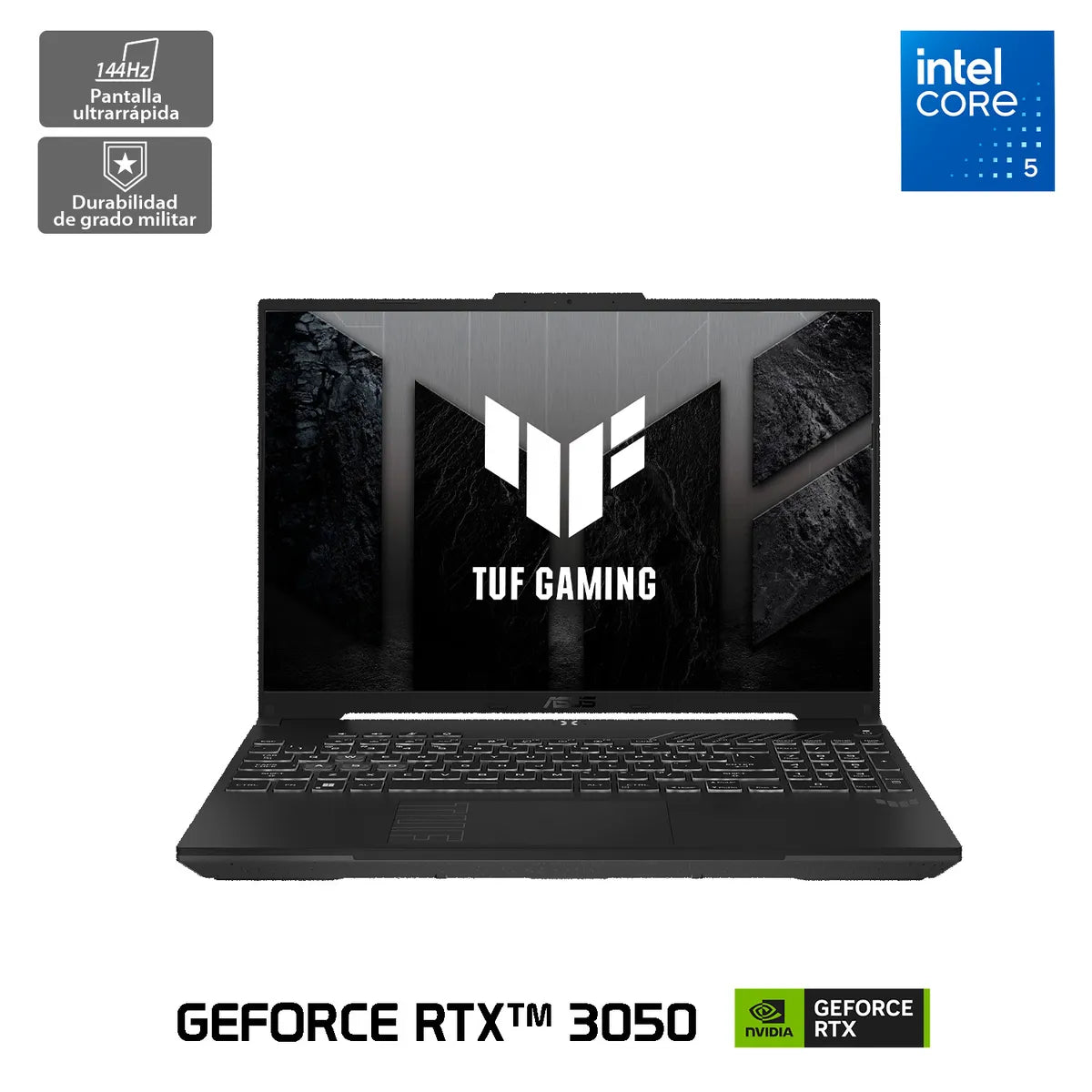 ASUS TUF F16 FX607 - Intel Core 5 - NVIDIA GeForce RTX 3050 - 16GB RAM - 512GB SSD