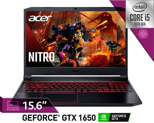 ACER NITRO 5 | i5-10300H | 16GB RAM | 512GB SSD | GTX 1650 4GB