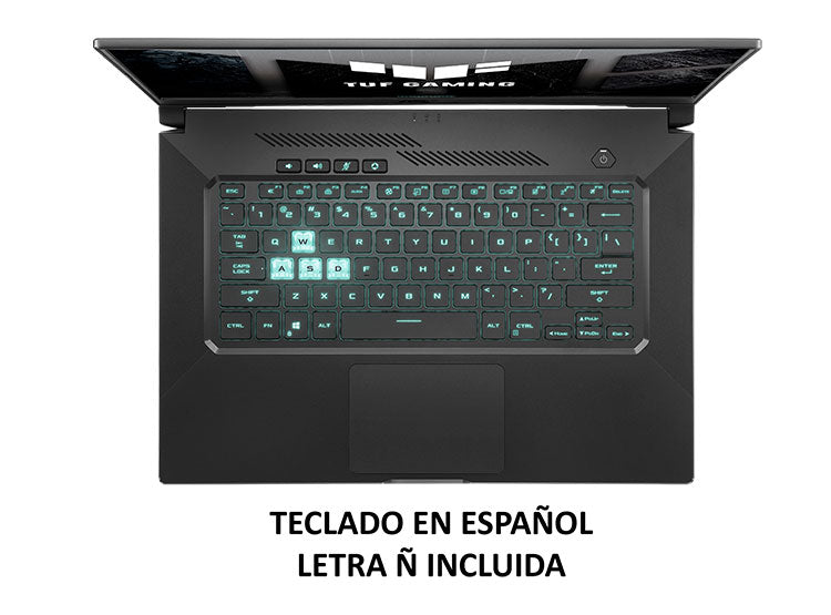 ASUS TUF Dash F15 FX516PC – i7-11370H, RTX 3050, 16GB RAM, 512GB SSD Grado A