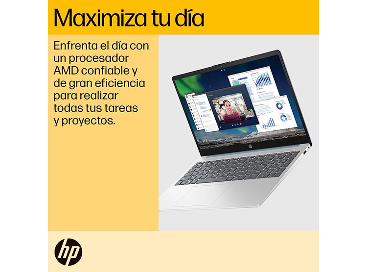 HP 15-FC0020LA AMD RYZEN 5 8 GB RAM 512 GB SSD 15.6 OPEN BOX