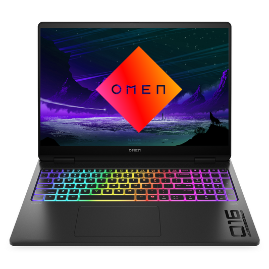 HP OMEN 16” (2025) — Ryzen 9 8940HX / RTX 5060 8GB (DDR7) / 16” FHD+ 120Hz (1920×1200) / 32GB DDR5 5600MHz / 1TB SSD — – NUEVO OPEN BOX