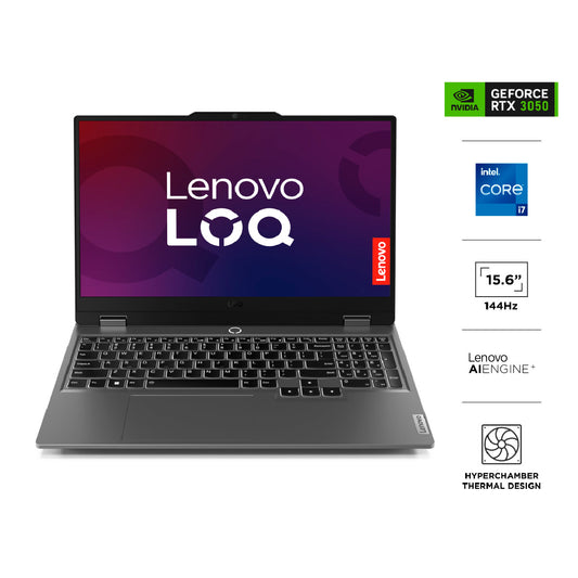 Lenovo LOQ Gen 9 - Intel Core i7 - NVIDIA GeForce RTX 3050 - 24GB RAM - 512GB SSD