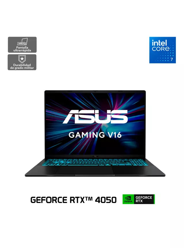 ASUS Gaming V16 V3607 - Intel Core 7 - NVIDIA GeForce RTX 4050 - 16GB RAM - 512GB SSD