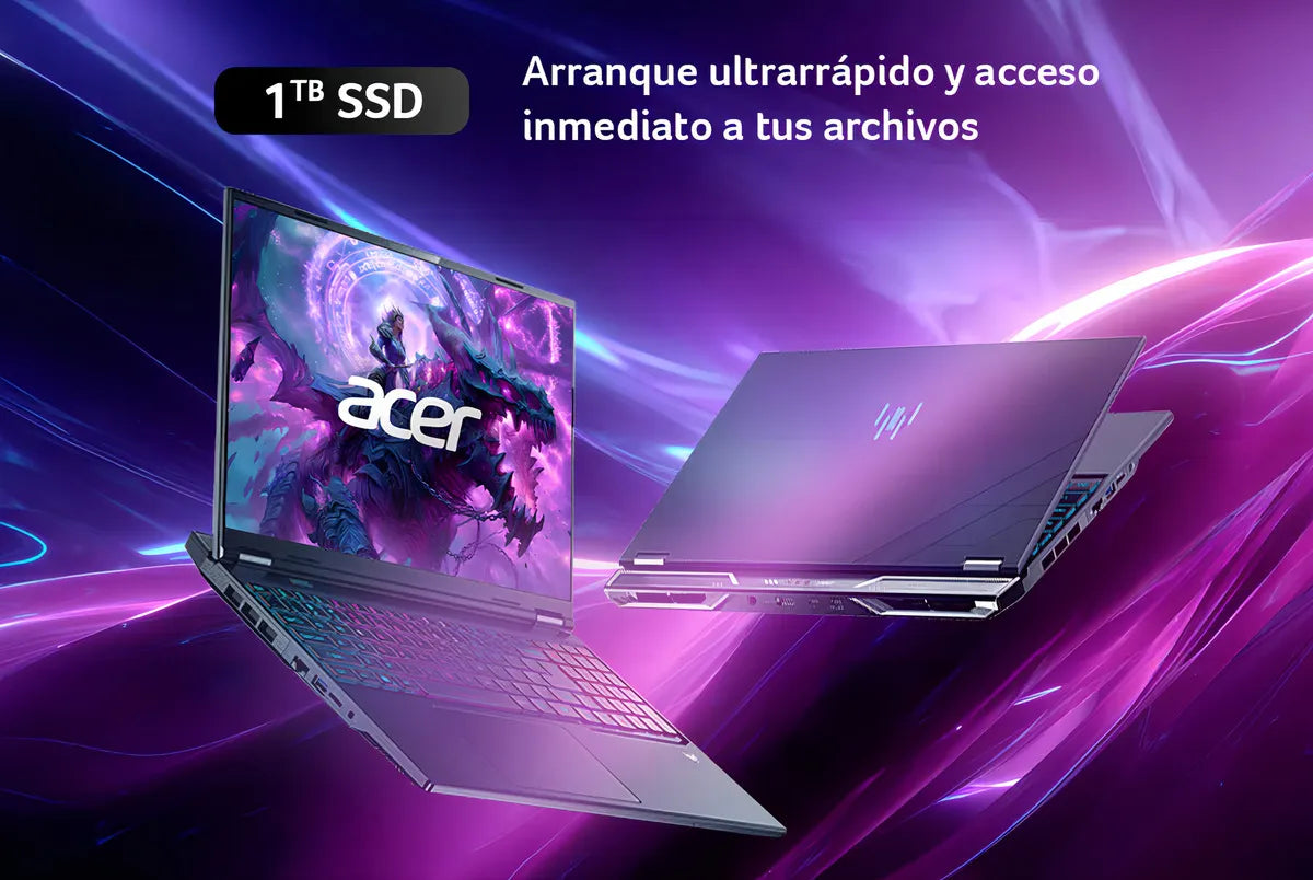 Acer Predator Helios 16S OLED 2025 | Intel Core Ultra 9 275HX | RTX 5070 Ti 12GB | OLED 240Hz | 32GB RAM DDR5 | 1TB SSD Gen 4