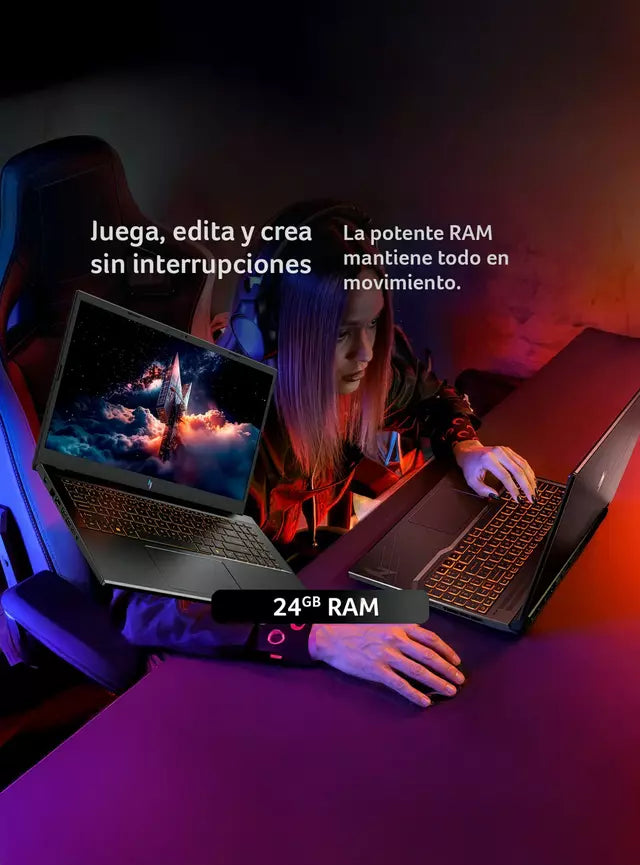 Acer ANV15-52-73S9-1 - Intel Core i7 - NVIDIA GeForce RTX 5050 - 24GB RAM - 512GB SSD