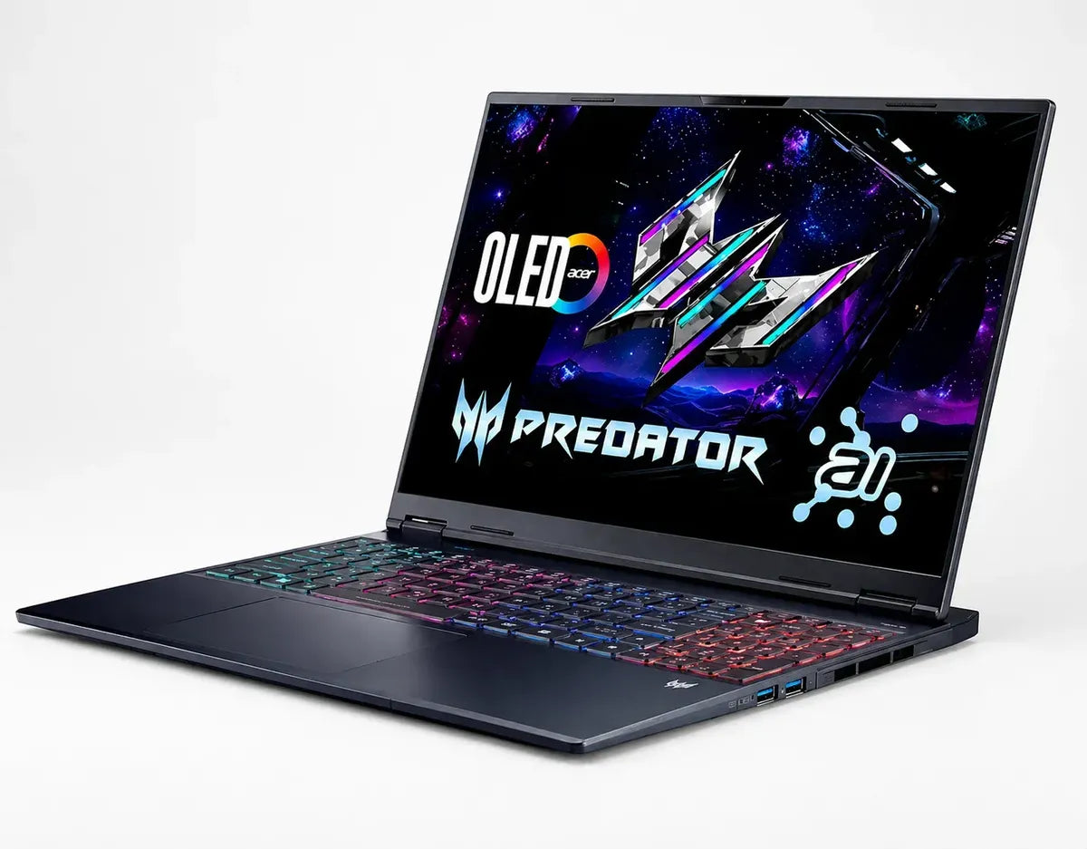 Acer Predator Helios 16S OLED 2025 | Intel Core Ultra 9 275HX | RTX 5070 Ti 12GB | OLED 240Hz | 32GB RAM DDR5 | 1TB SSD Gen 4