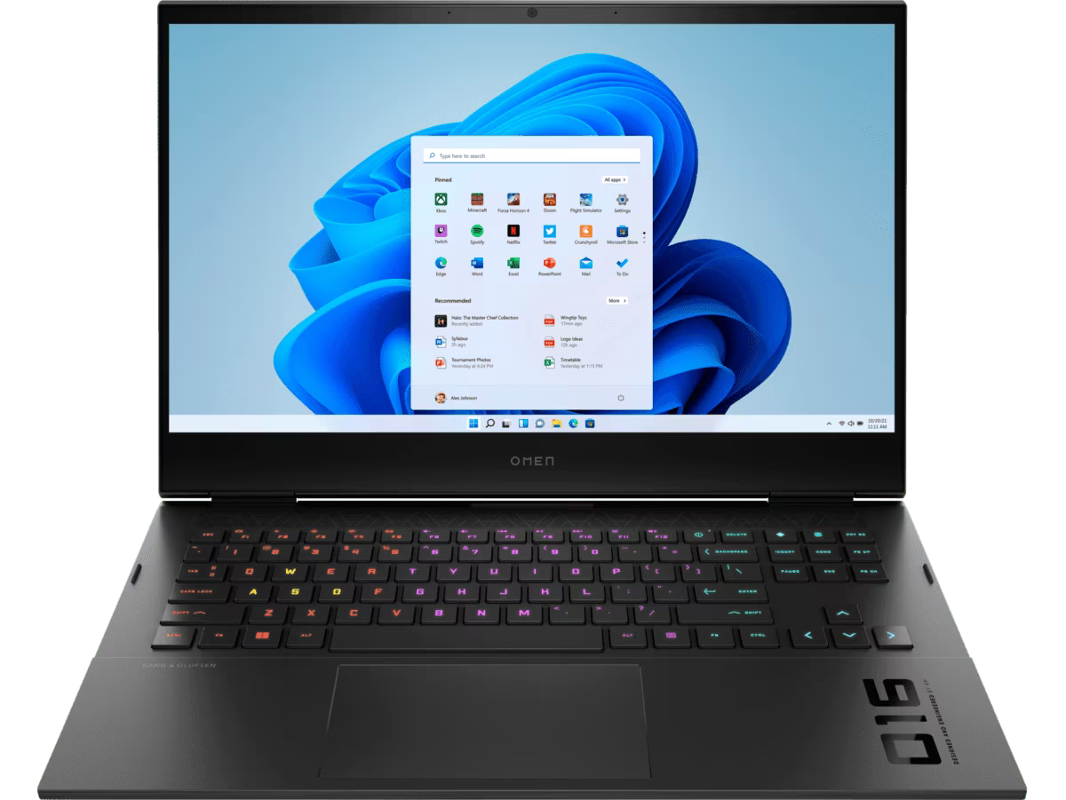 HP OMEN 16 (RTX 3060) – Intel Core i5-11400H / NVIDIA GeForce RTX 3060 6GB / 16GB RAM / SSD 500GB (Grado A)