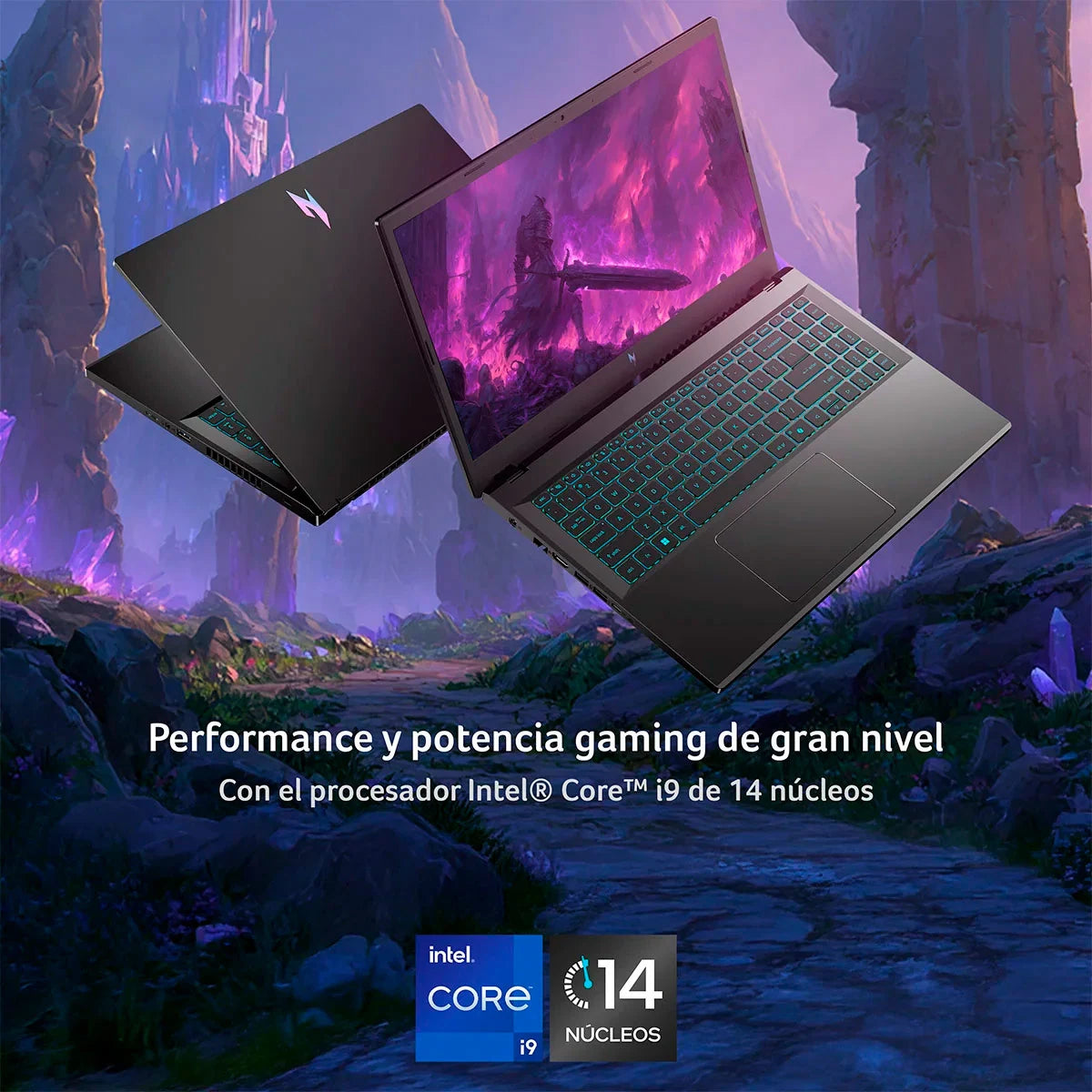 Acer ANV15-52-96J3-1 - Intel Core i9 - NVIDIA GeForce RTX 5060 - 32GB RAM - 1TB SSD
