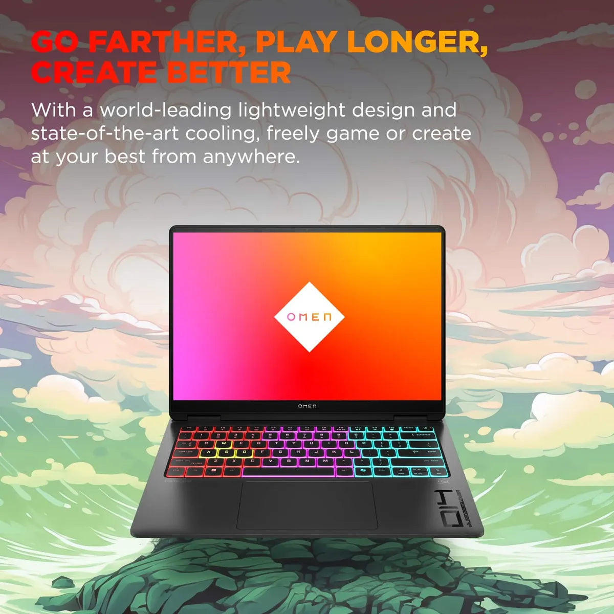 HP OMEN Transcend OLED 2025 | Intel Core Ultra 7 255H Gen 2 | RTX 5060 8GB | OLED 120Hz | 16GB RAM DDR5 | 1TB SSD
