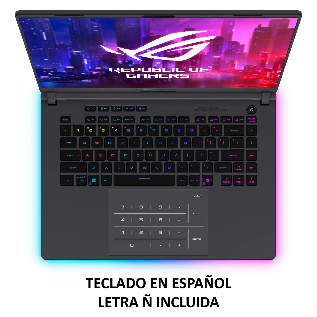 ASUS ROG Strix 16 / Intel Core i7 / RTX 4070 8GB / 16GB RAM
