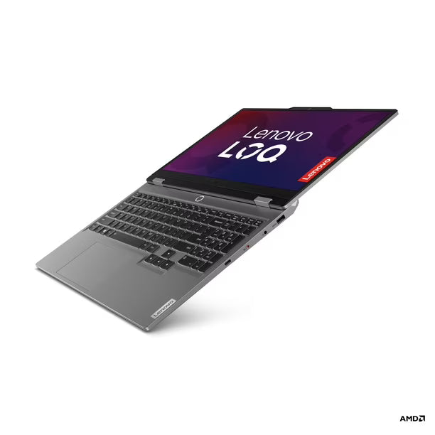 Notebook Lenovo LOQ Gen 9 AMD Ryzen 5-7235HS 16GB RAM 512GB SSD 15,6″ NVIDIA GeForce RTX 3050 (6GB) W11H – Luna Grey