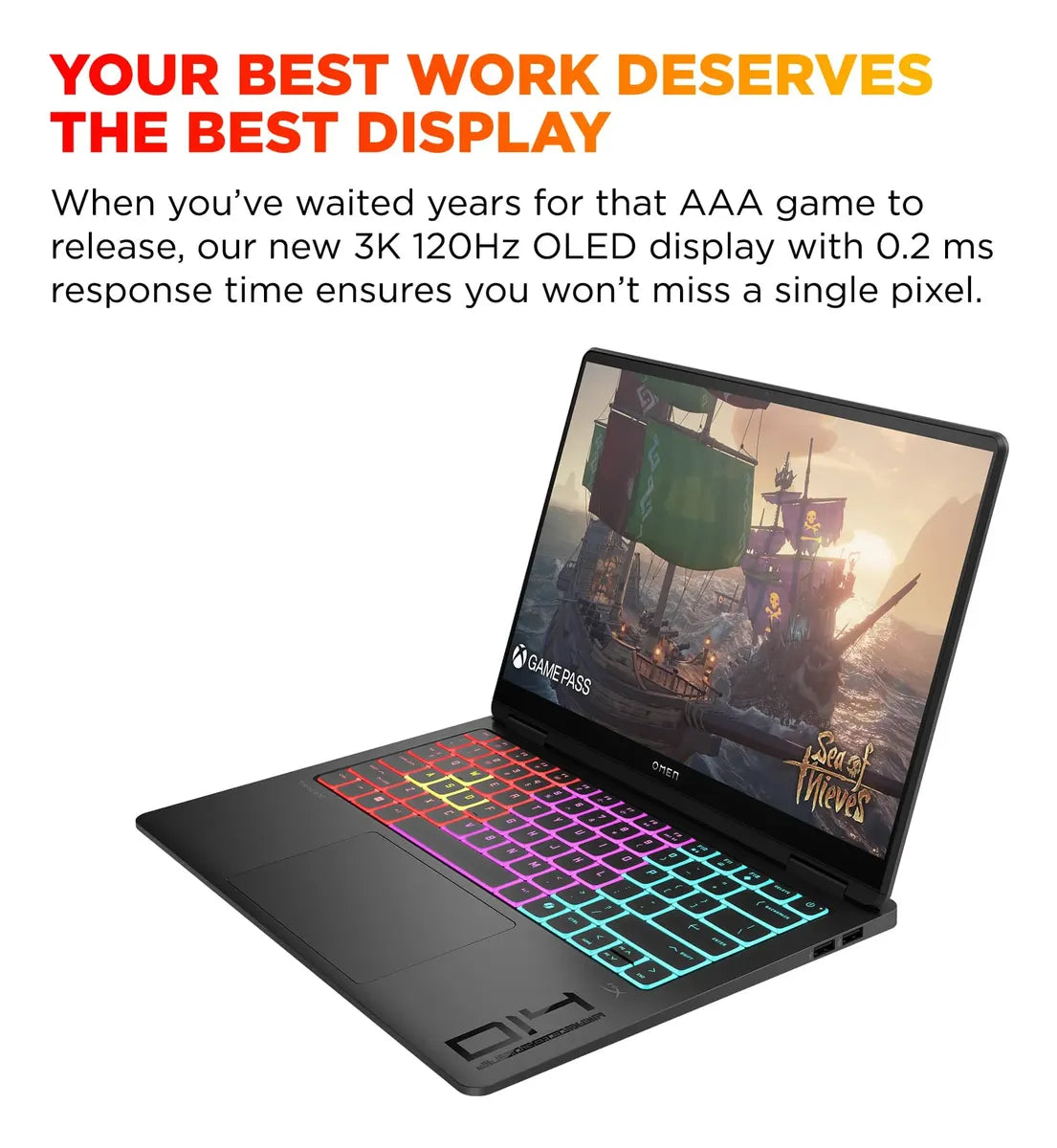 HP OMEN Transcend OLED 2025 | Intel Core Ultra 7 255H Gen 2 | RTX 5060 8GB | OLED 120Hz | 16GB RAM DDR5 | 1TB SSD
