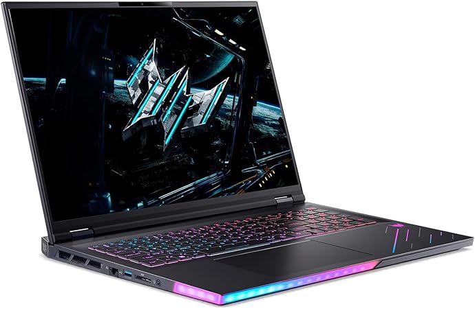 Acer Predator Helios 18 AI 2025 | Intel Core Ultra 9 275HX | RTX 5080 16GB | MiniLED QHD+ | 32GB RAM DDR5 | 1TB SSD Gen 5