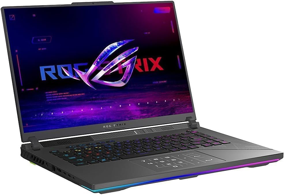 ASUS ROG Strix G16 AMD Ryzen 9-8940HX 16GB RAM 1TB SSD NVIDIA GeForce RTX 5070 Ti 16” IMPORTACION 15 A 20 DIAS HABILES