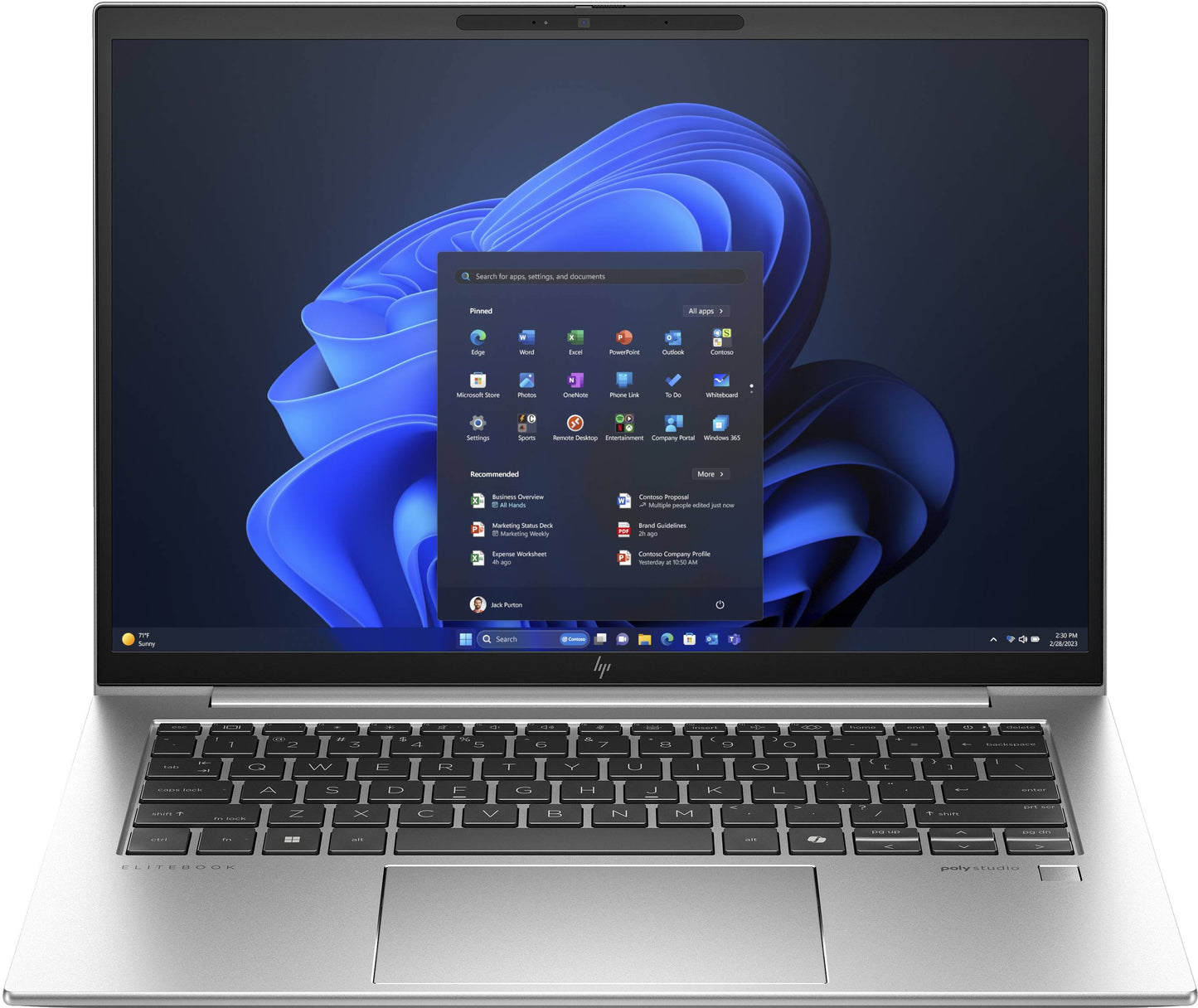 HP EliteBook 840 G11 de 14“ Intel Ultra 7 155U, 32GB, 1TB SSD, Win11 Pro GRADO A SEMI NUEVO