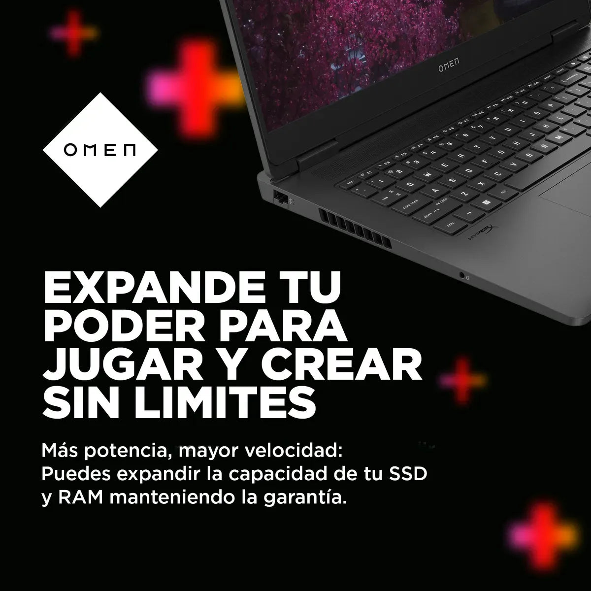 HP Omen 17-db0009la AMD Ryzen 9 8945HS RAM 32GB DDR5-5600 NVIDIA GeForce RTX 4060 8GB 1TB SSD