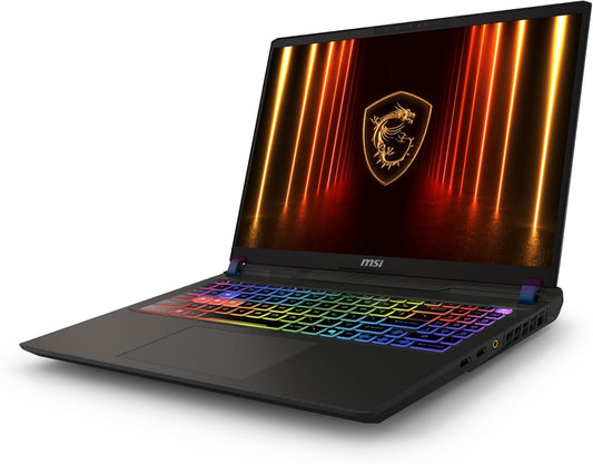 MSI Vector 16 HX AI A2XWHG-211US 16" 240Hz QHD+ Intel Core Ultra 9-275HX, NVIDIA Geforce RTX 5070Ti, 16GB DDR5, 1TB NVMe SSD, Thunderbolt 5, Wi-Fi 7, Win 11 Home: Cosmo Gray A2XWHG-211US IMPORTACION 15 a 20 días hábiles