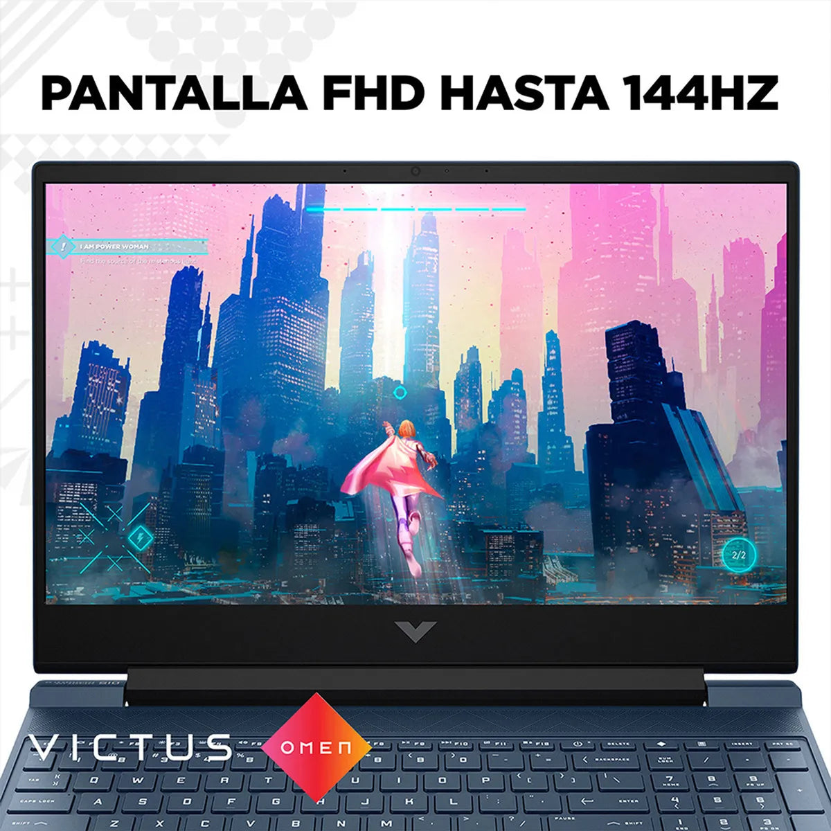 HP Victus 15-fa1097la - Intel Core i7 - NVIDIA GeForce RTX 4050 - 16GB RAM - 1TB SSD