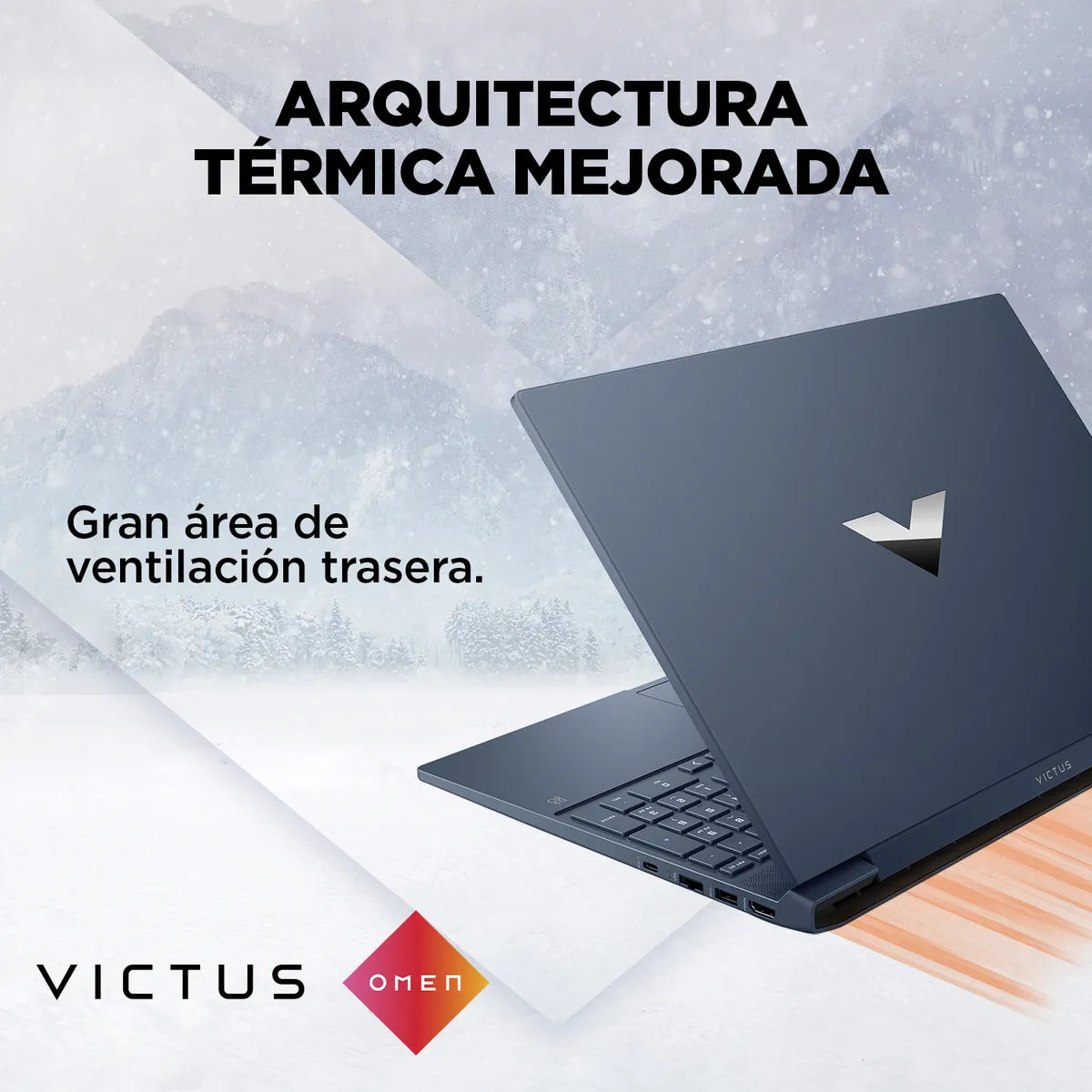 HP Victus 15-fa1097la - Intel Core i7 - NVIDIA GeForce RTX 4050 - 16GB RAM - 1TB SSD