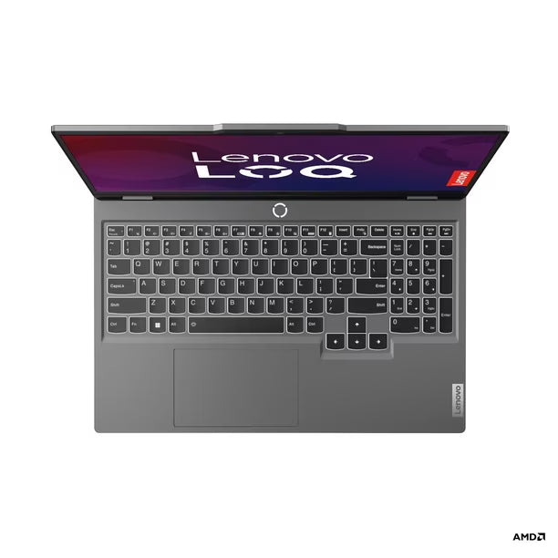 Notebook Lenovo LOQ Gen 9 AMD Ryzen 5-7235HS 16GB RAM 512GB SSD 15,6″ NVIDIA GeForce RTX 3050 (6GB) W11H – Luna Grey