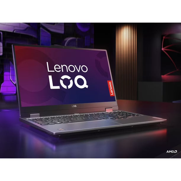 Notebook Lenovo LOQ Gen 9 AMD Ryzen 5-7235HS 16GB RAM 512GB SSD 15,6″ NVIDIA GeForce RTX 3050 (6GB) W11H – Luna Grey