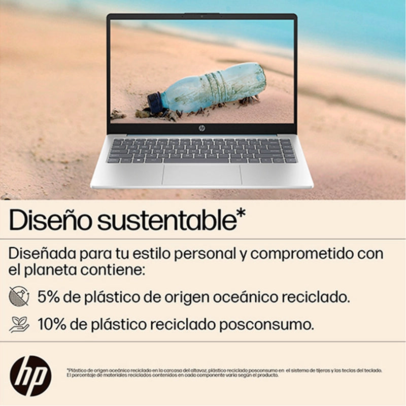 HP 14-EM0017LA AMD RYZEN 5 7520U 8GB RAM 512GB SSD 14” GRADO A